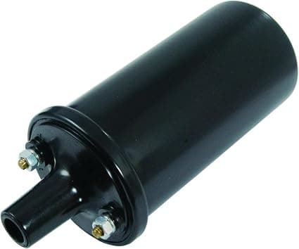 OEG Parts New Ignition Coil With Internal Resistor 3 OHM 12V 12 Volt Universal 35K Voltage Output Spark Coil Plug