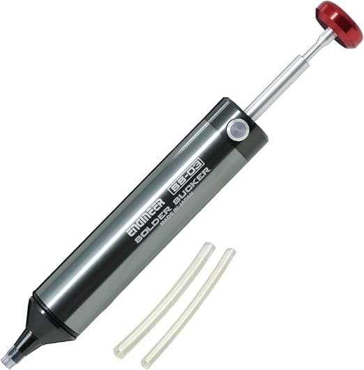 ENGINEER SS-03 Solder Sucker Device. Made in Japan. Professional Grade Desoldering Pump.